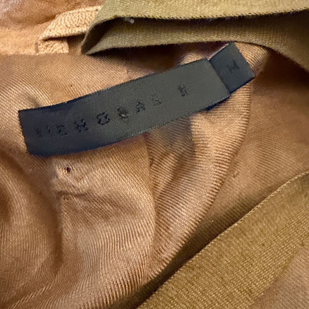 NICHOLAS K Brock Leather Jacket Medium Brown - Picture 15 of 17
